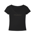GS Active Live Love Tencel Slim Fit V-Neck T-Shirt