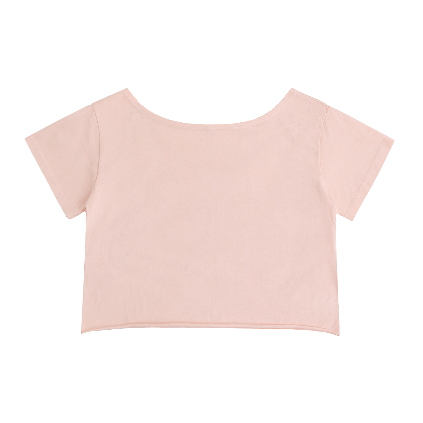 GS Active Live Love Off-Shoulder Rolled Hem Cotton T-Shirt