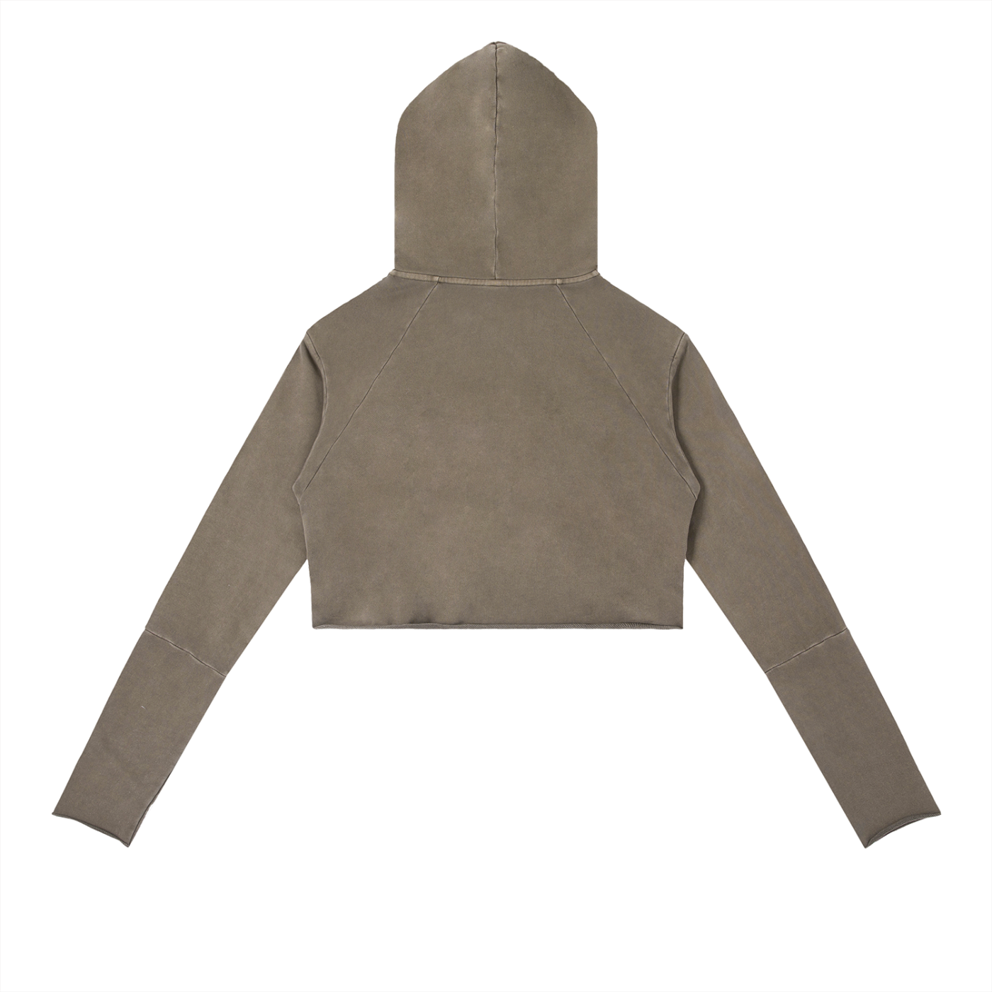 GS Basketball Vintage Washed Raw Edge Hoodie