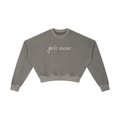 GS Soccer Vintage Washed Cropped Sweatshirt