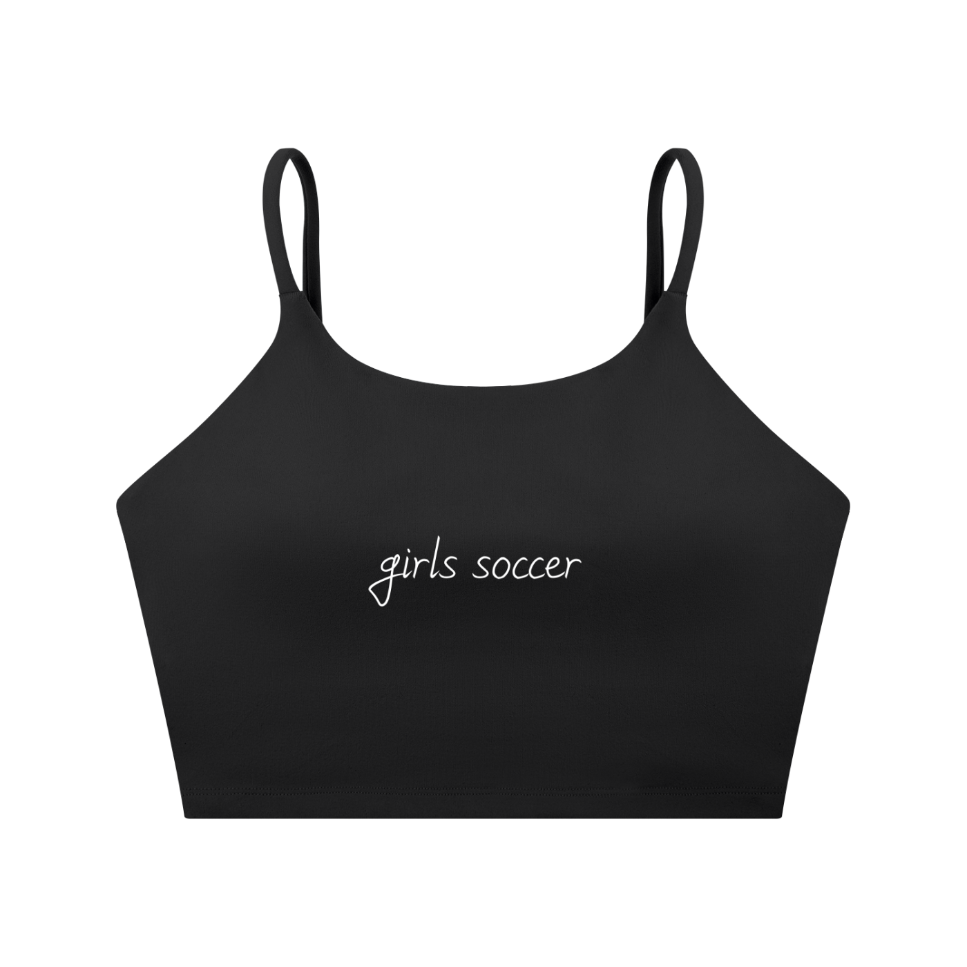 GS Soccer Spaghetti Strap Yoga Sports Bra