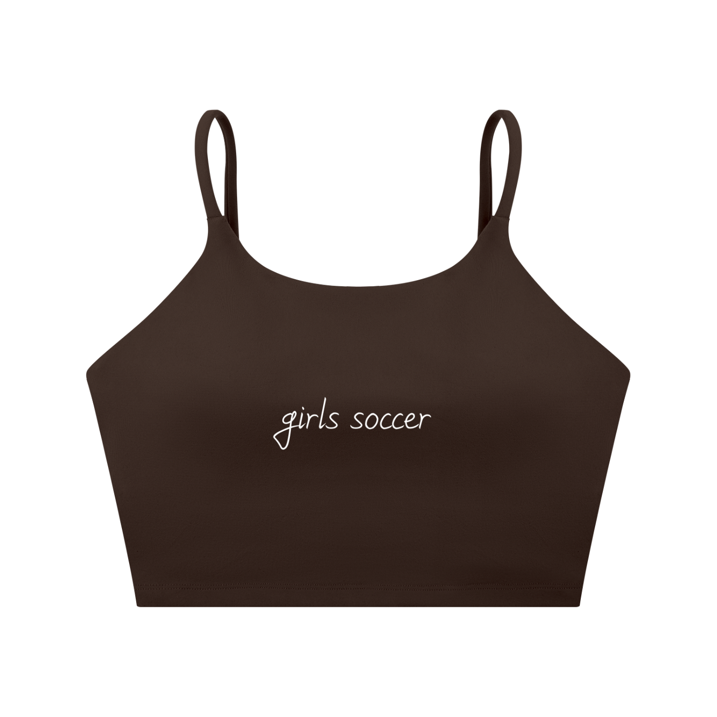 GS Soccer Spaghetti Strap Yoga Sports Bra