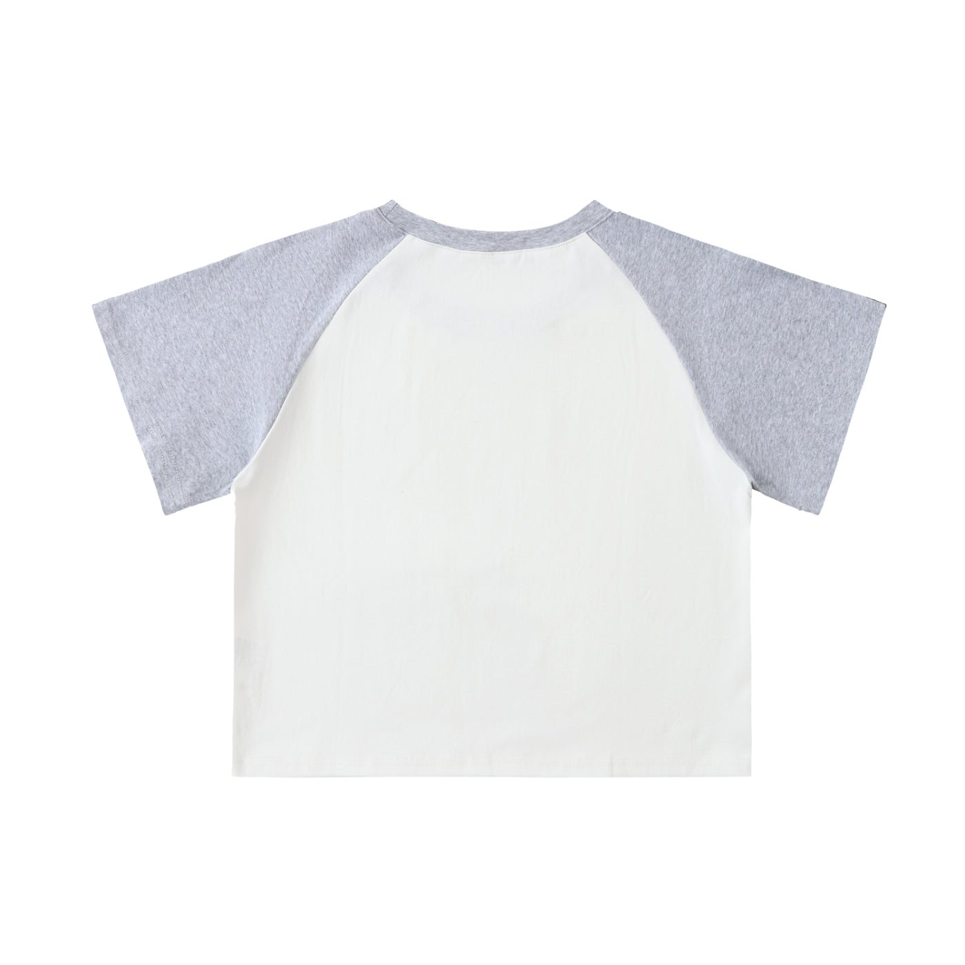 GS Basketball Color-Blocked Raglan Sleeve Crop Top
