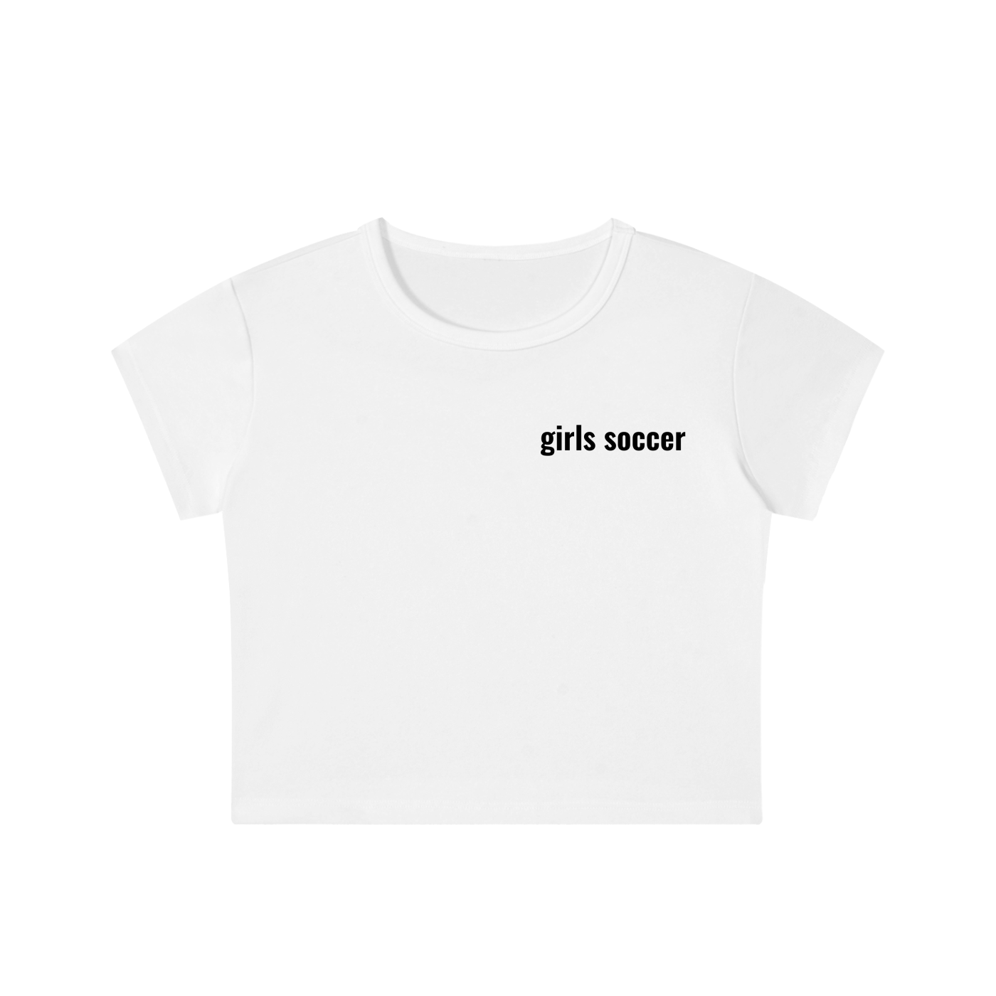GS Soccer Snow Washed Crop Top