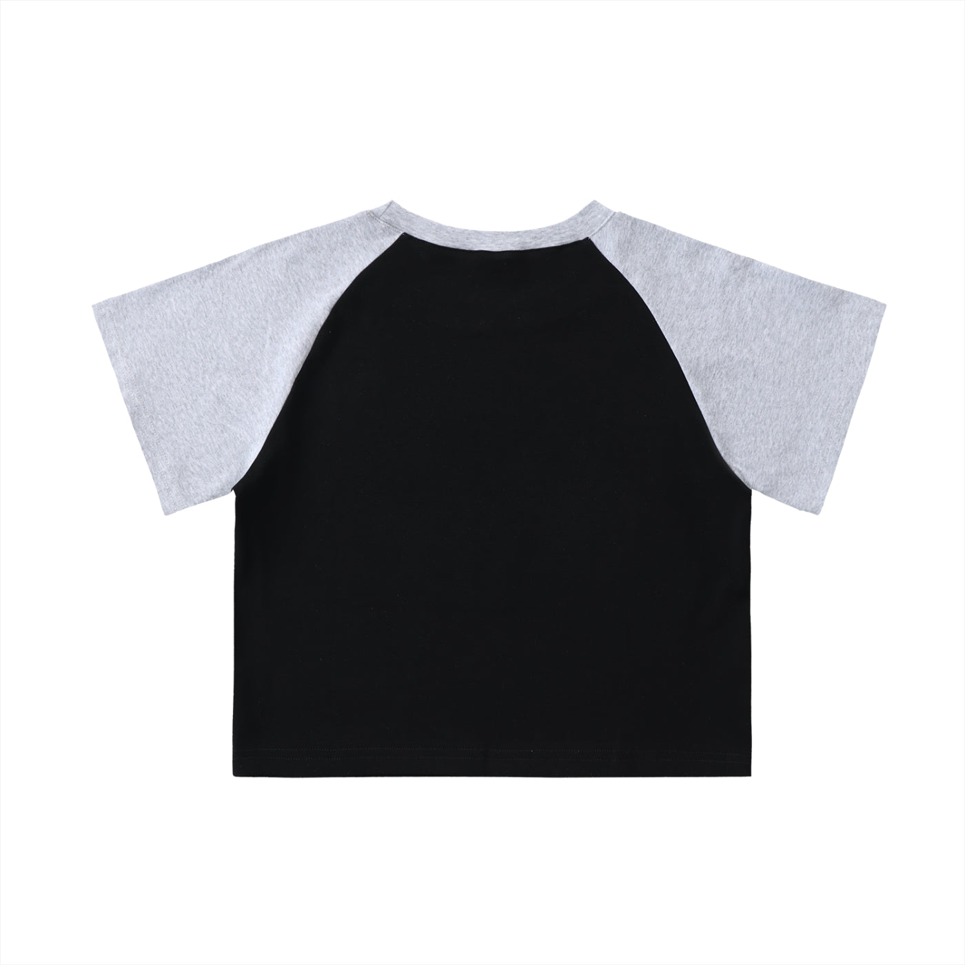 GS Basketball Color-Blocked Raglan Sleeve Crop Top