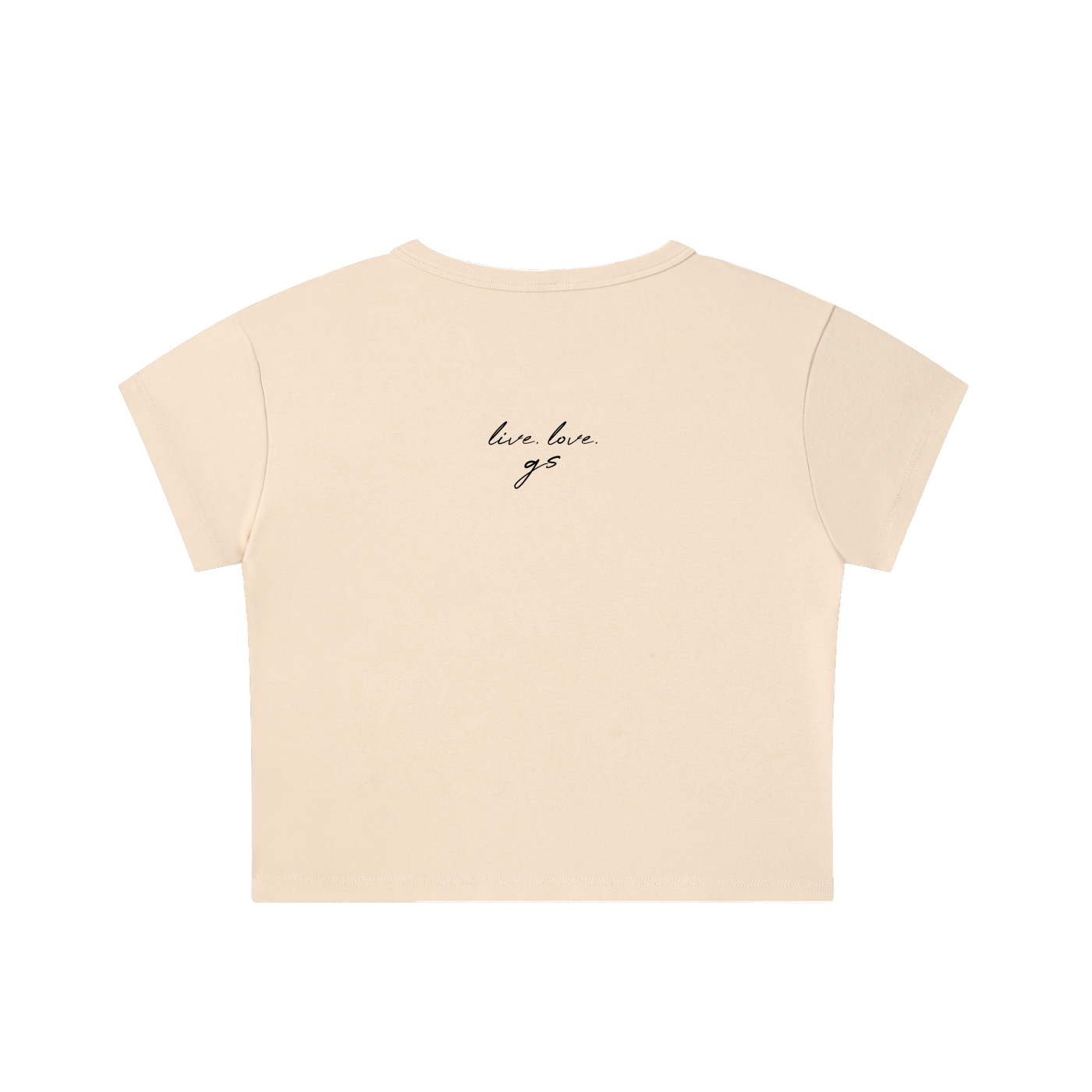 GS Soccer Snow Washed Crop Top