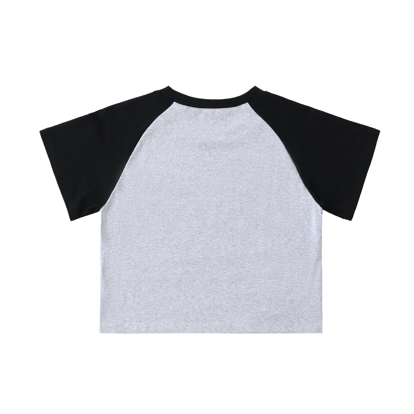 GS Basketball Color-Blocked Raglan Sleeve Crop Top