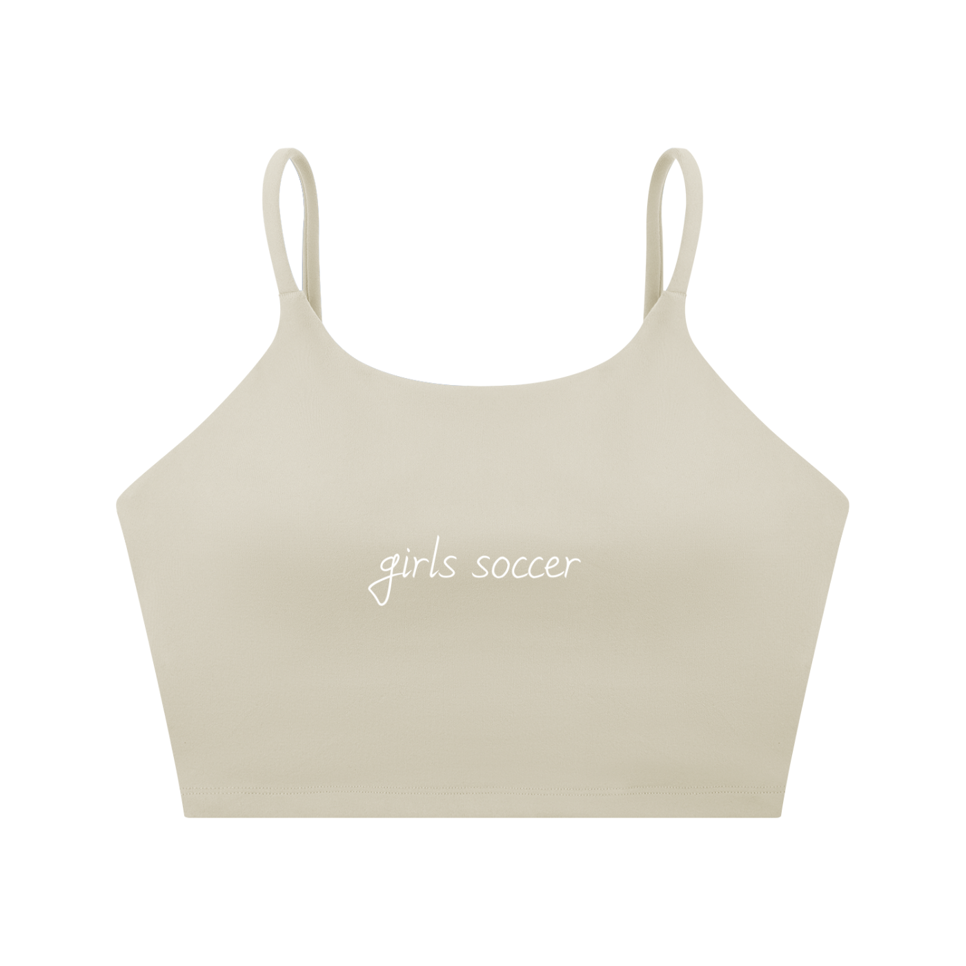 GS Soccer Spaghetti Strap Yoga Sports Bra