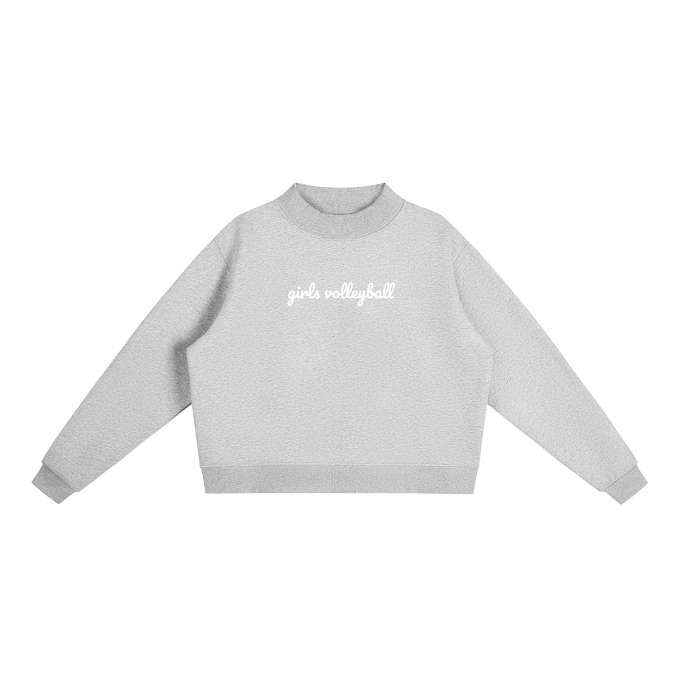 GS Volleyball Essential Fleece Mock-Neck Crew Sweatshirt