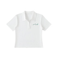 Bodycon Short Sleeve Polo Shirt