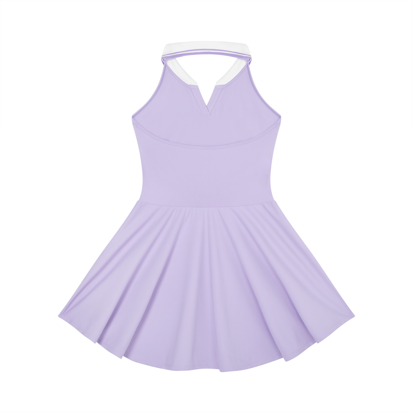 GS Golf Women's Collared Halter A-Line Tennis Dress