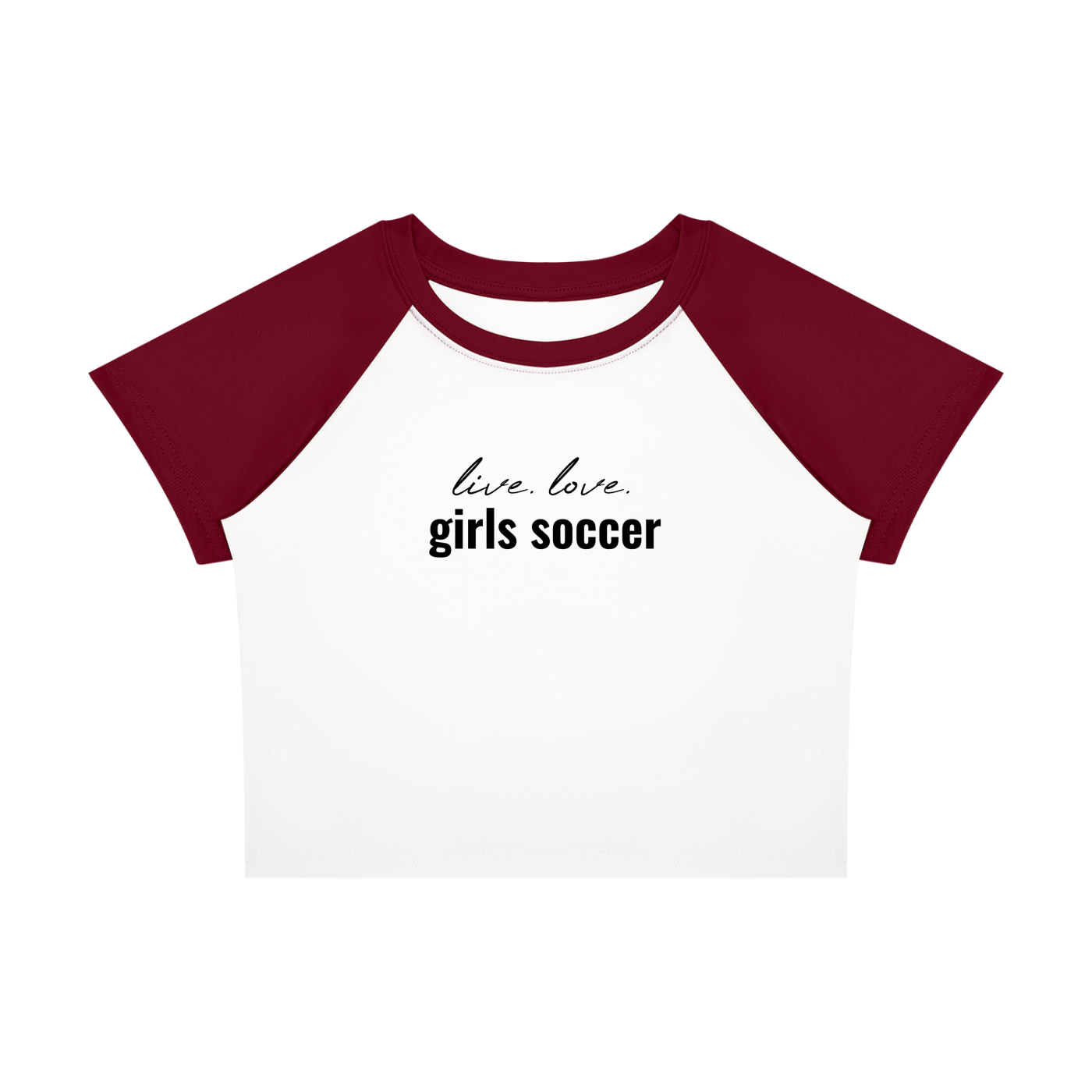 Women’s Raglan Color Block Baby T-Shirt