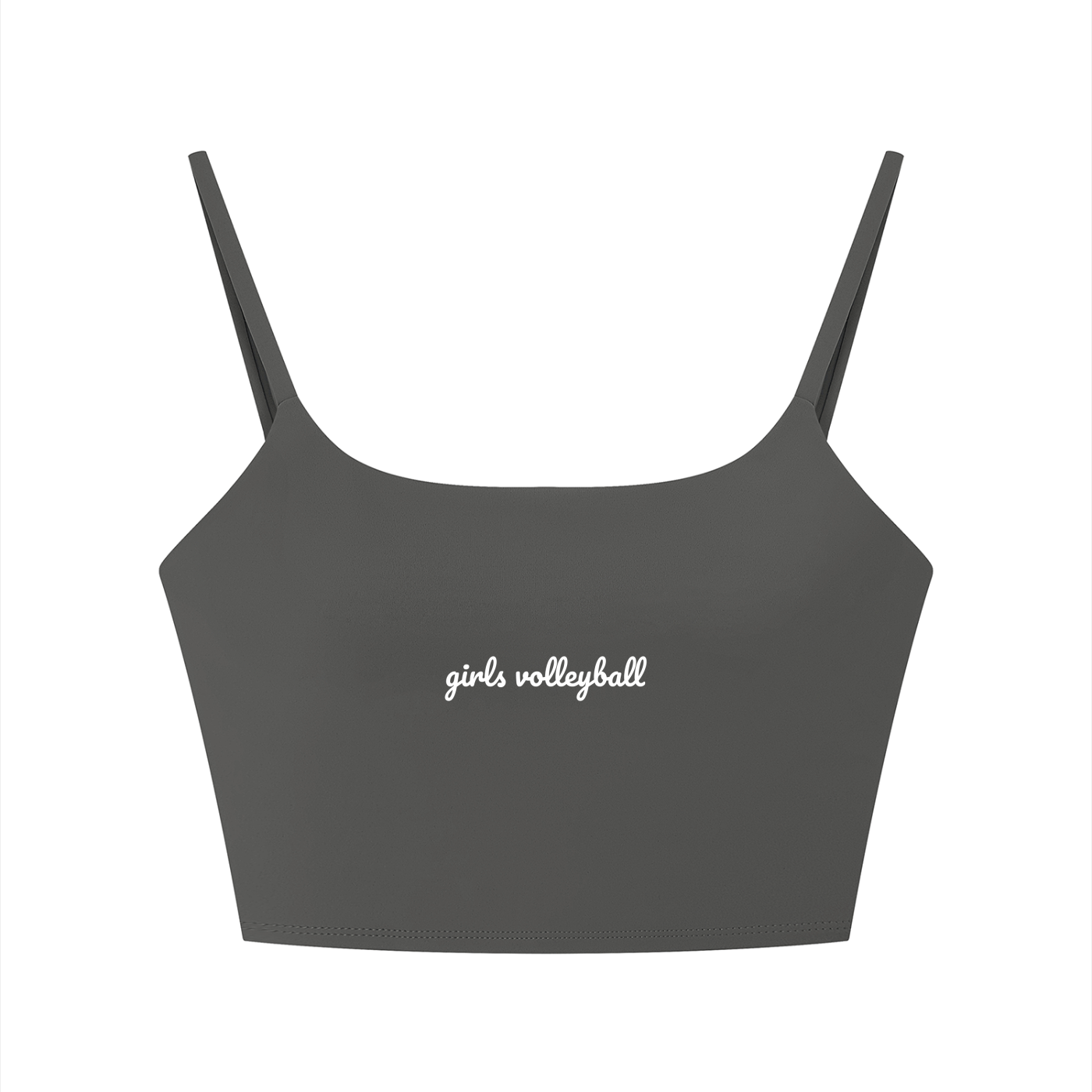 GS Volleyball Women's Solid Color Sports Bra