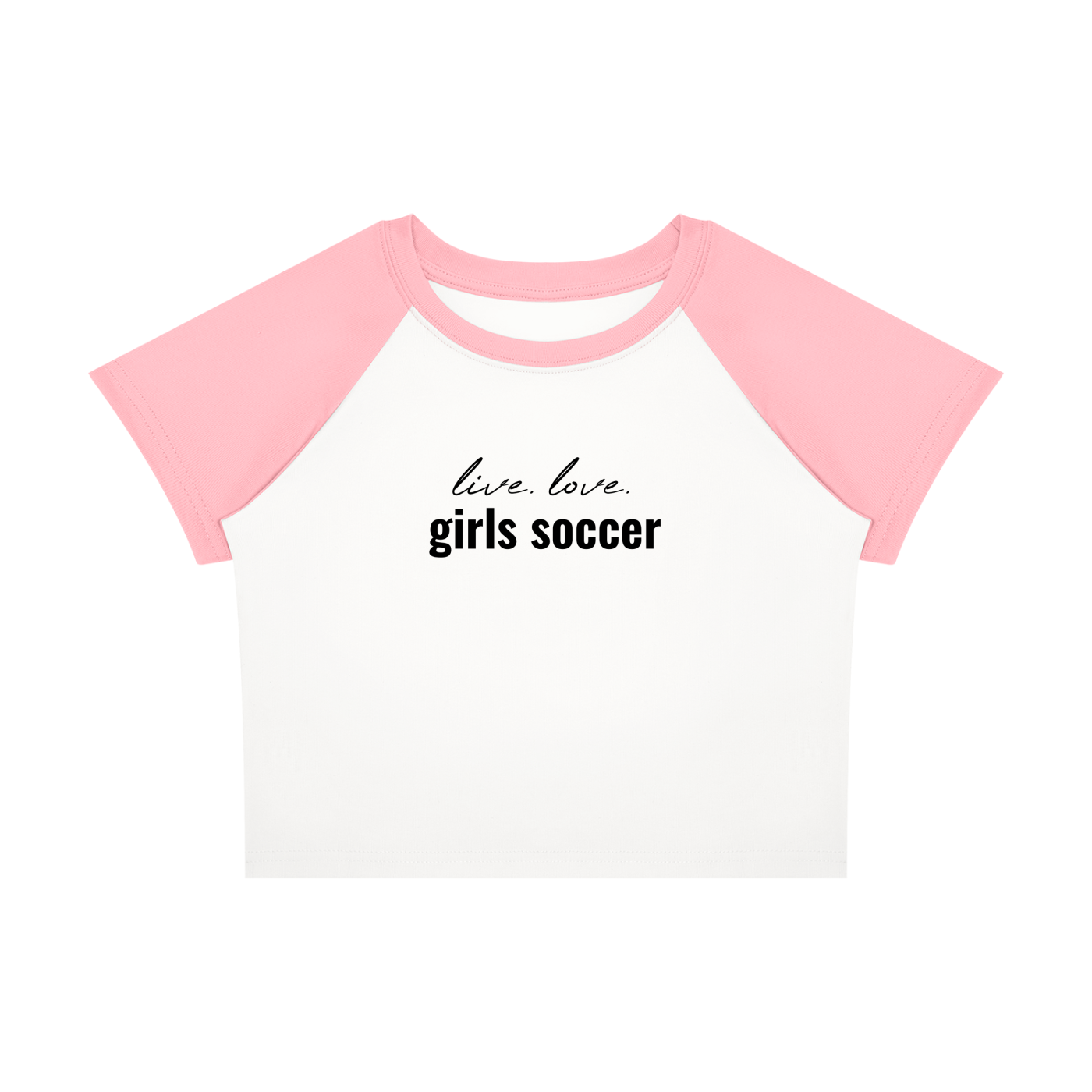 Women’s Raglan Color Block Baby T-Shirt