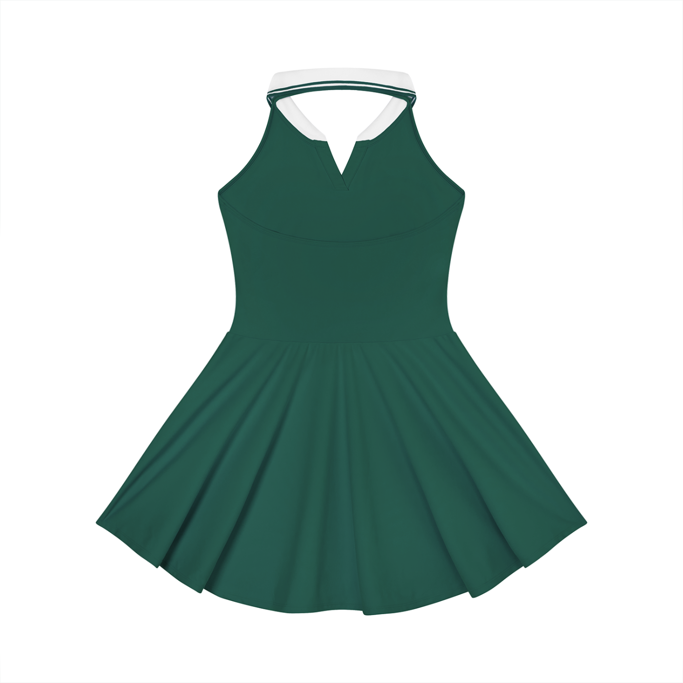 GS Golf Women's Collared Halter A-Line Tennis Dress