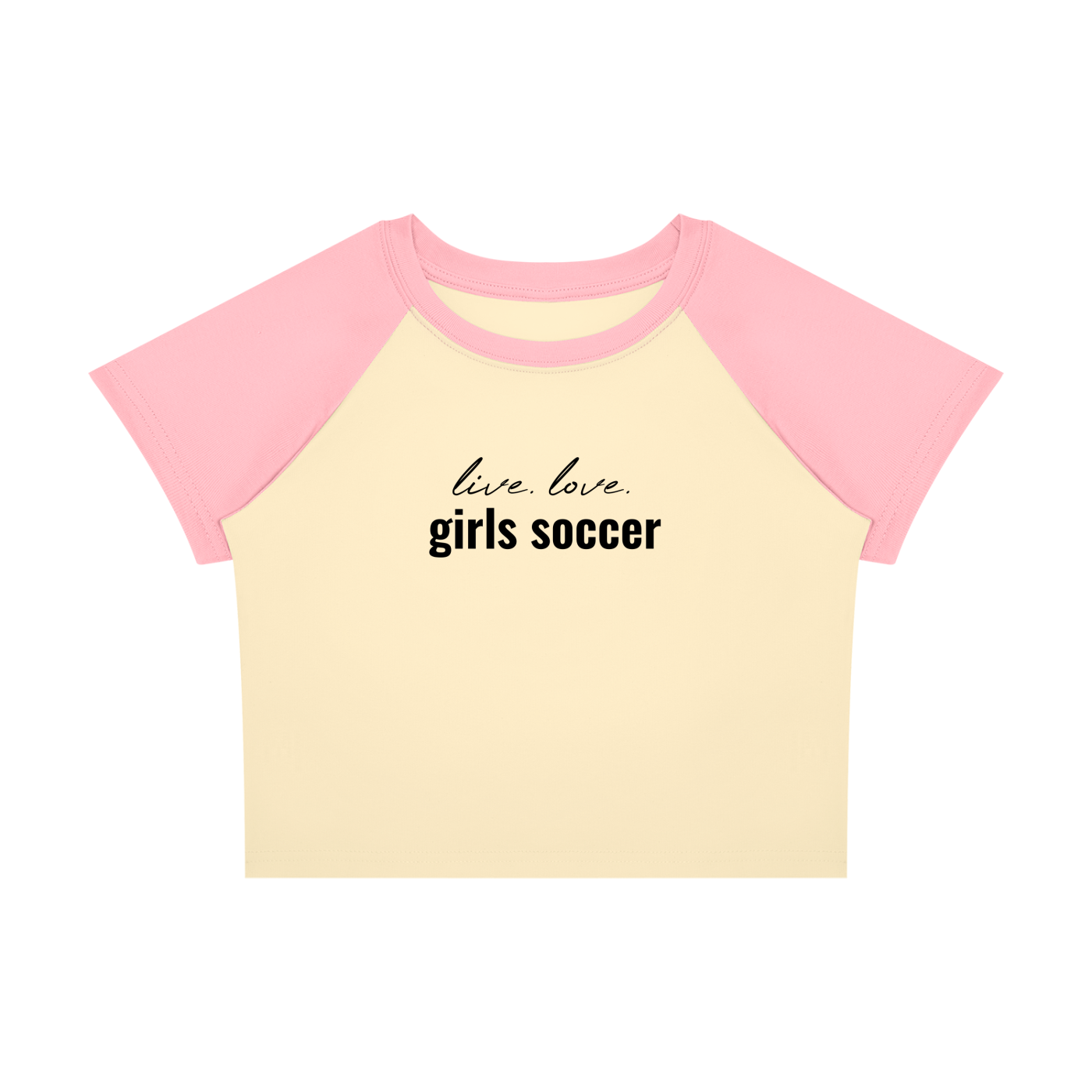 Women’s Raglan Color Block Baby T-Shirt