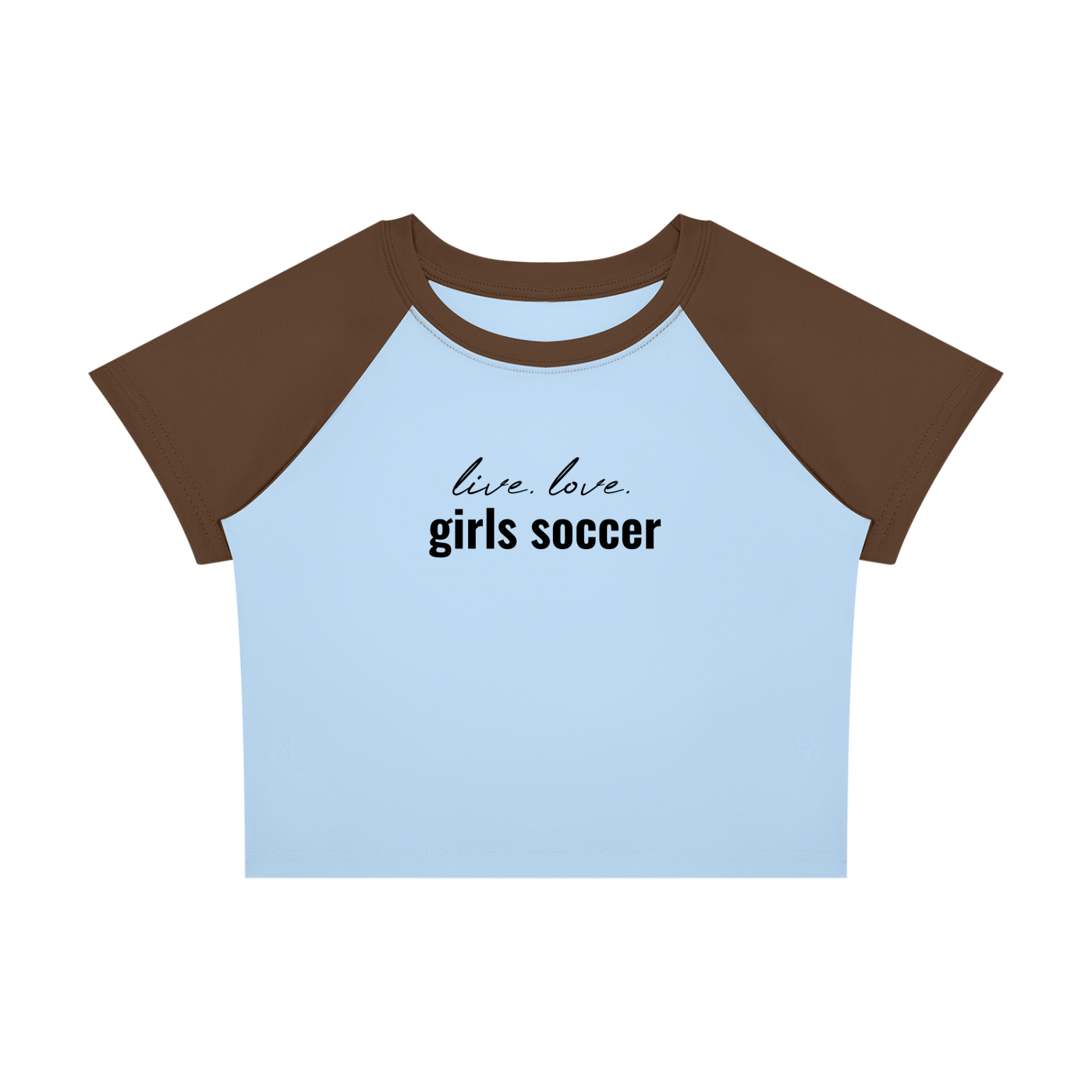 Women’s Raglan Color Block Baby T-Shirt