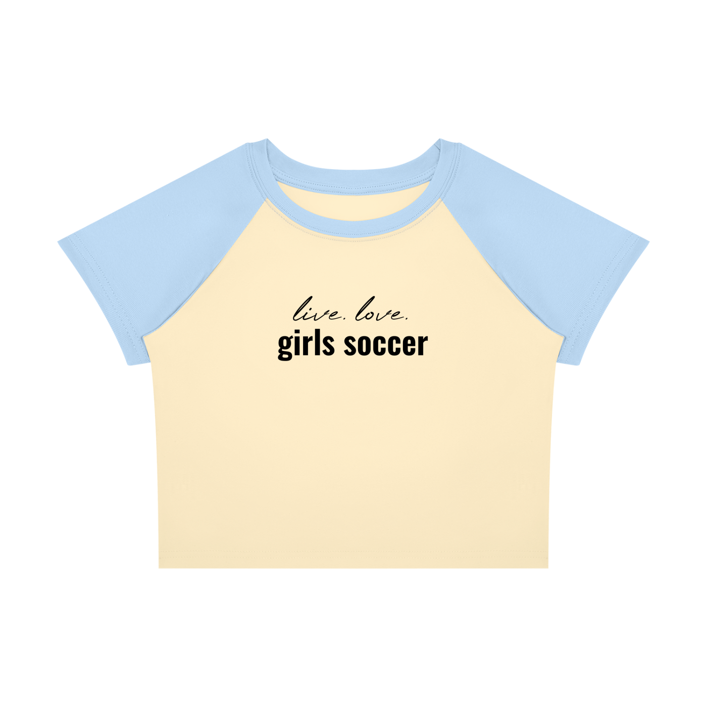 Women’s Raglan Color Block Baby T-Shirt