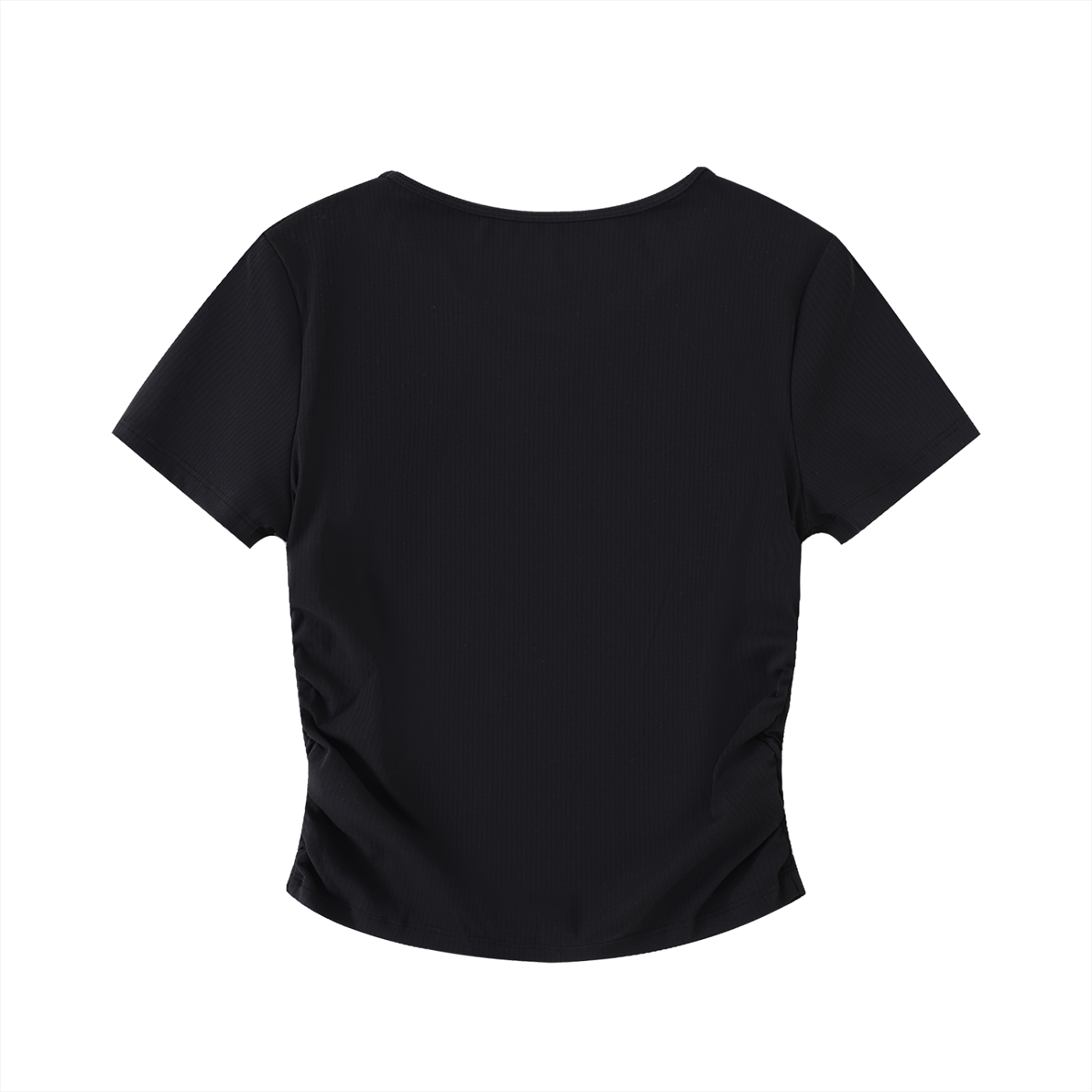 GS Volleyball Ruched Bodycon Crop Top