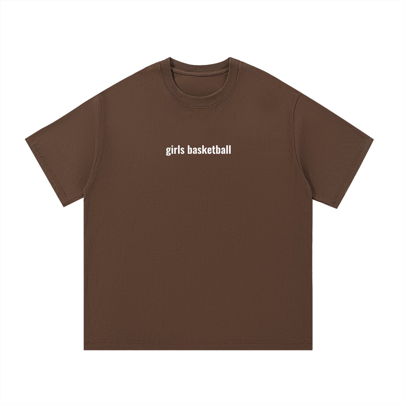 Girls Basketball Essential Cotton T-Shirt