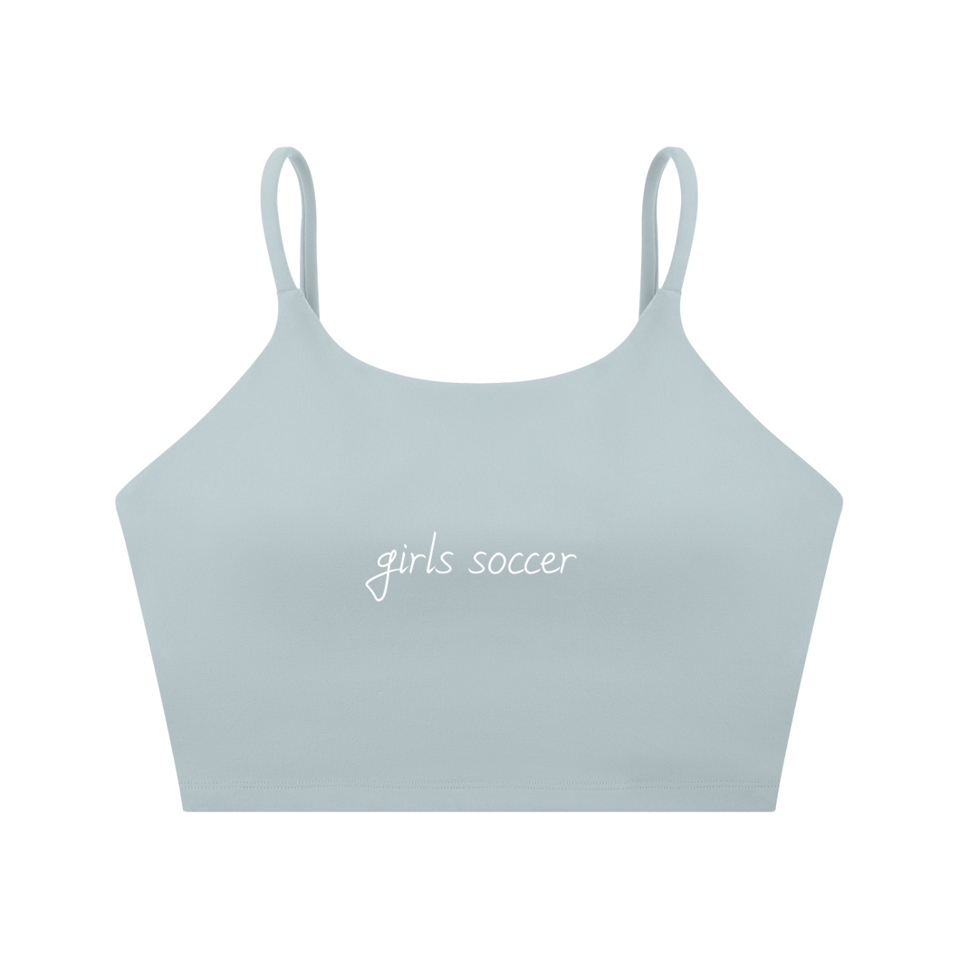GS Soccer Spaghetti Strap Yoga Sports Bra