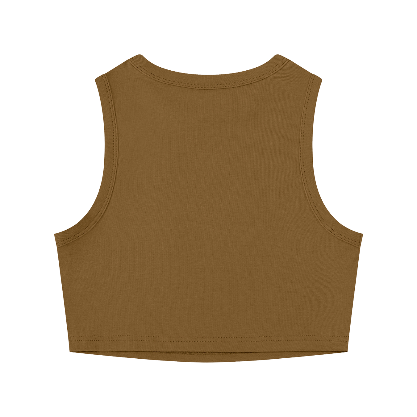 GS Soccer Women's Tight Crewneck Crop Tank Top
