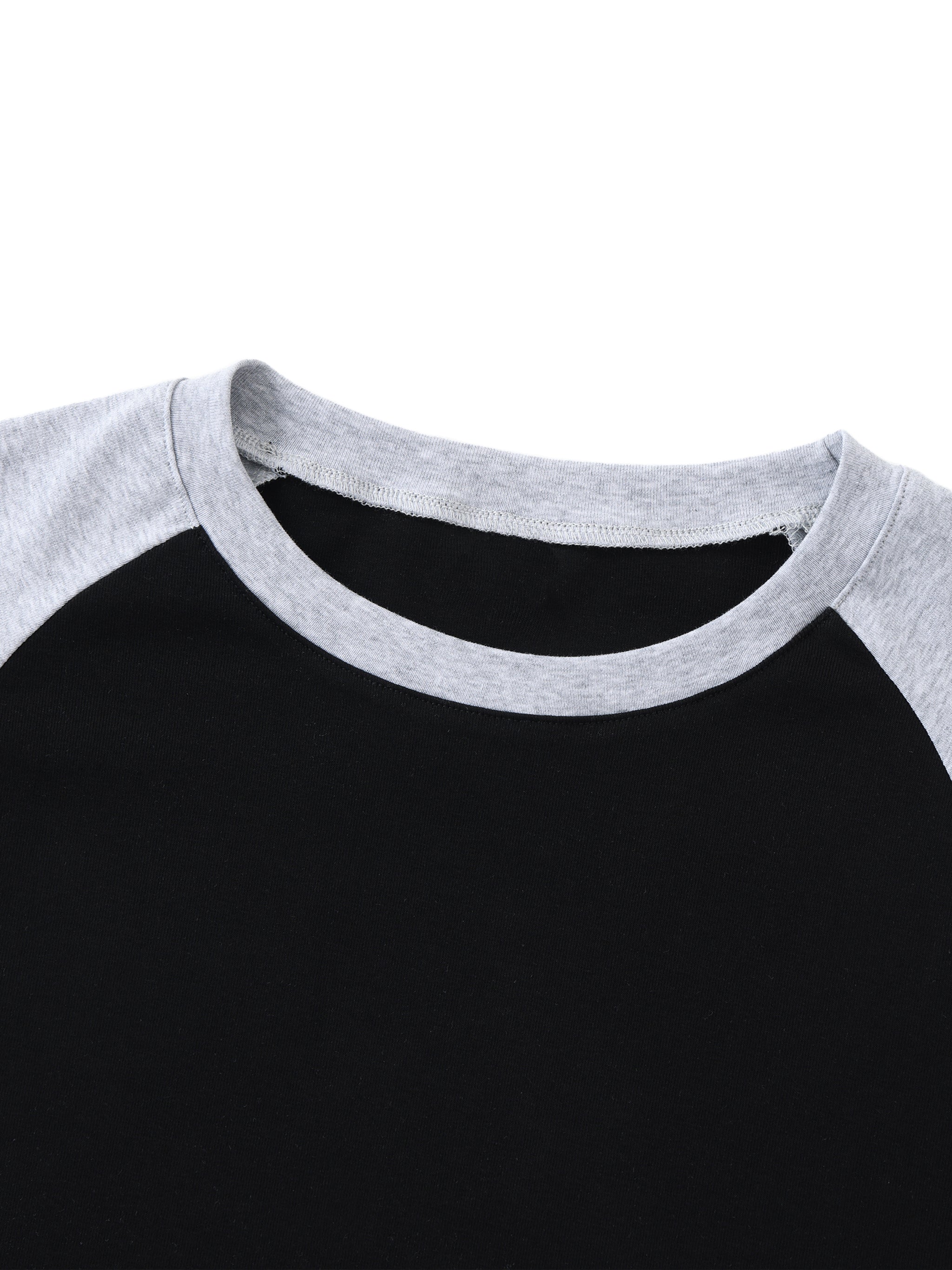GS Basketball Color-Blocked Raglan Sleeve Crop Top