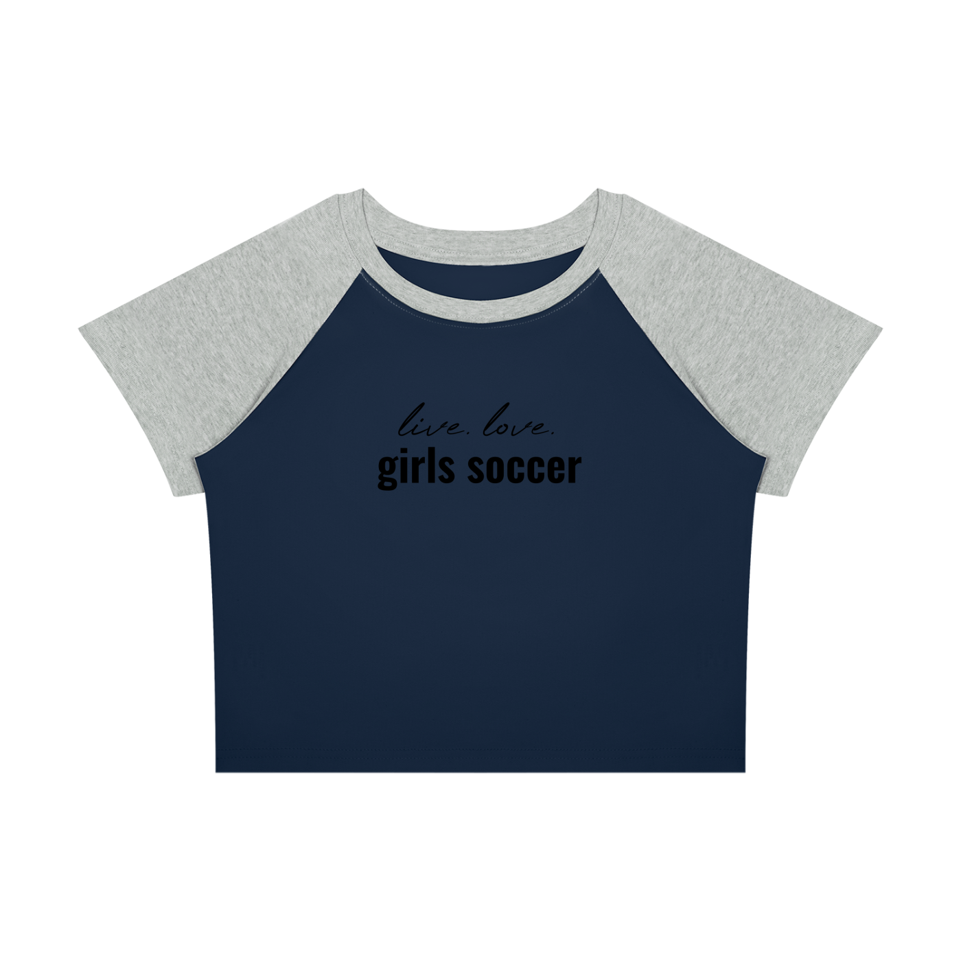 Women’s Raglan Color Block Baby T-Shirt