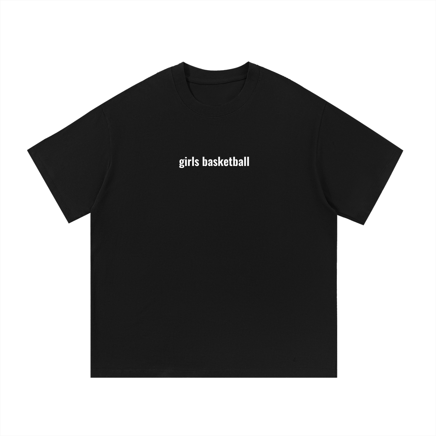 Girls Basketball Essential Cotton T-Shirt