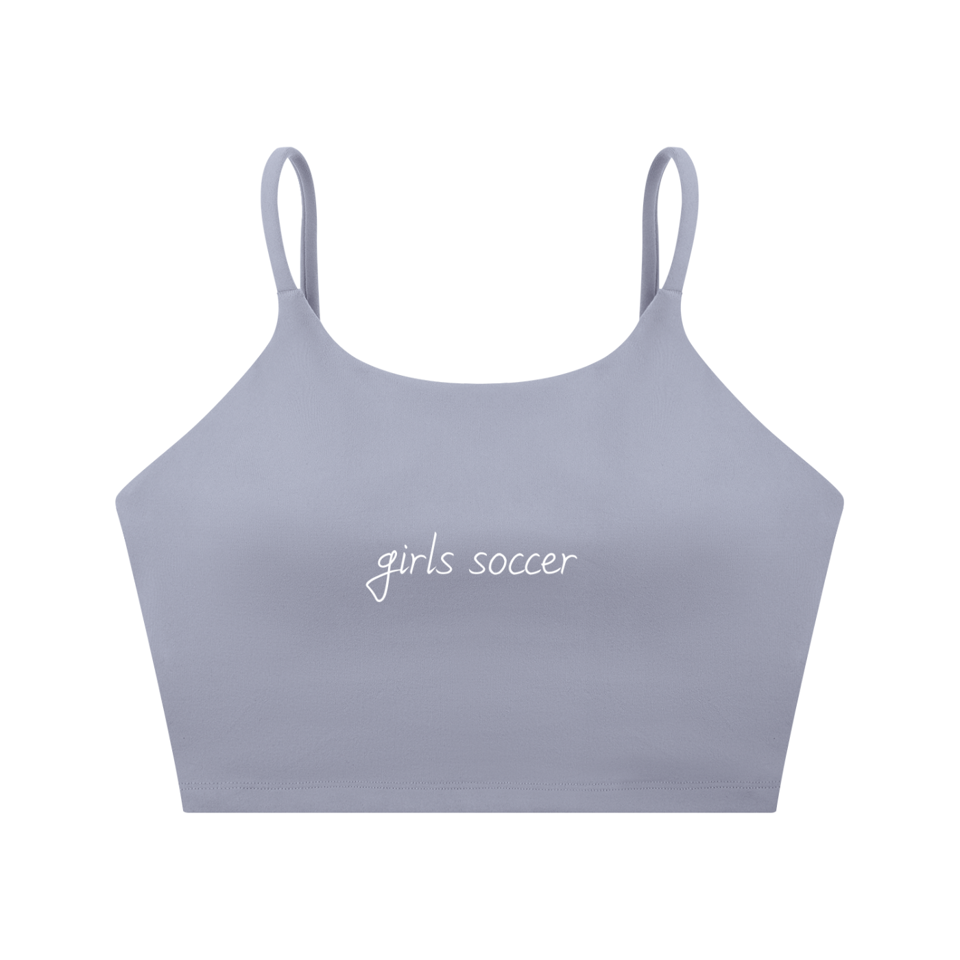 GS Soccer Spaghetti Strap Yoga Sports Bra