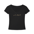GS Volleyball Tencel Slim Fit V-Neck T-Shirt