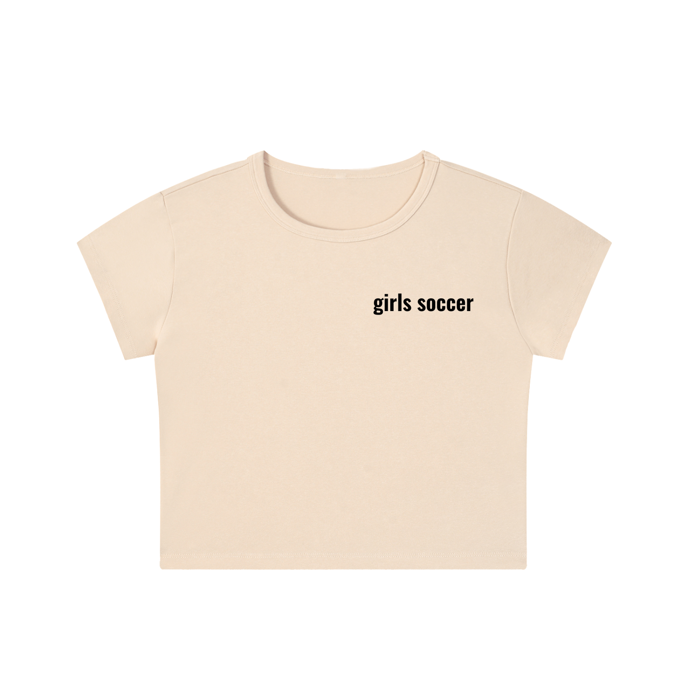 GS Soccer Snow Washed Crop Top