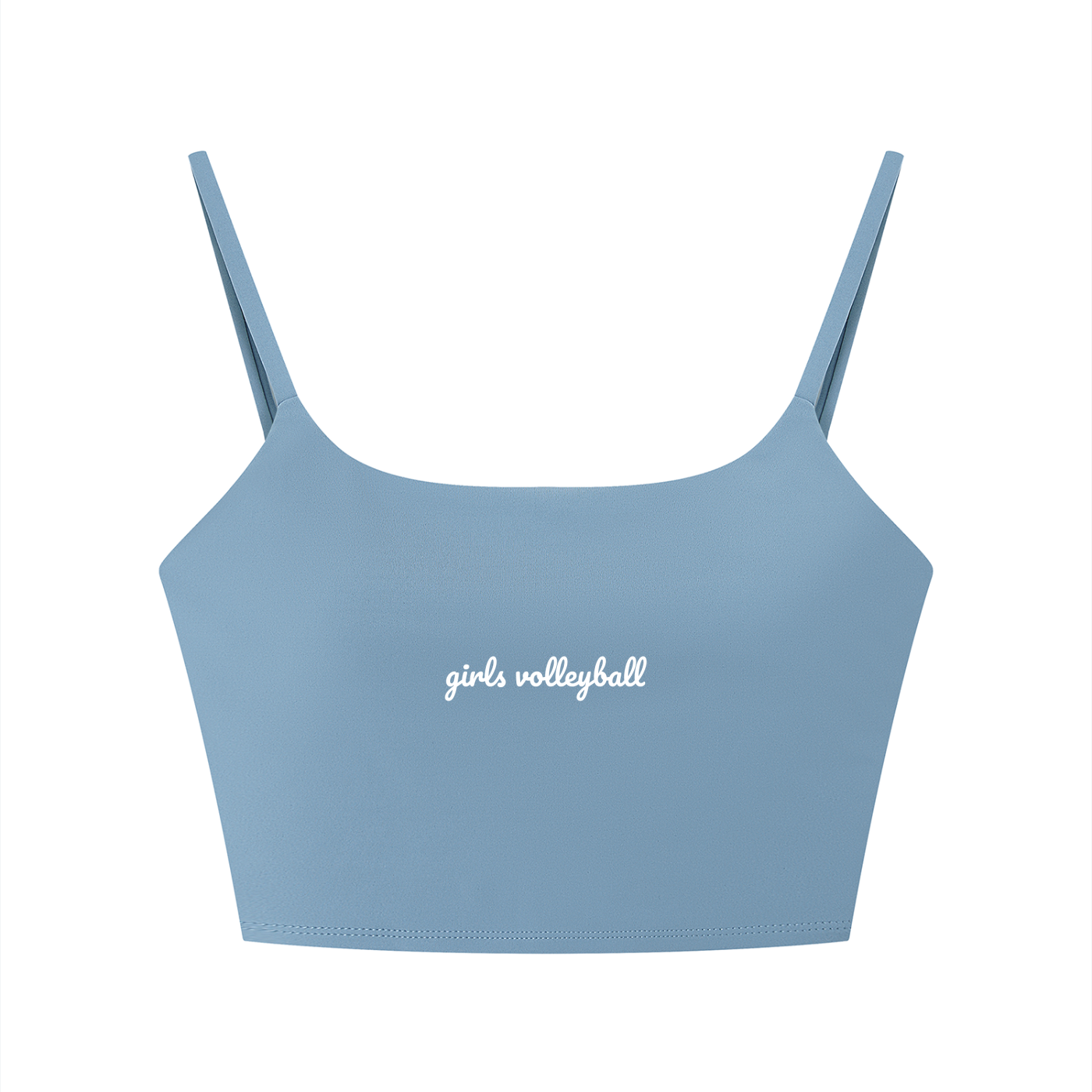 GS Volleyball Women's Solid Color Sports Bra