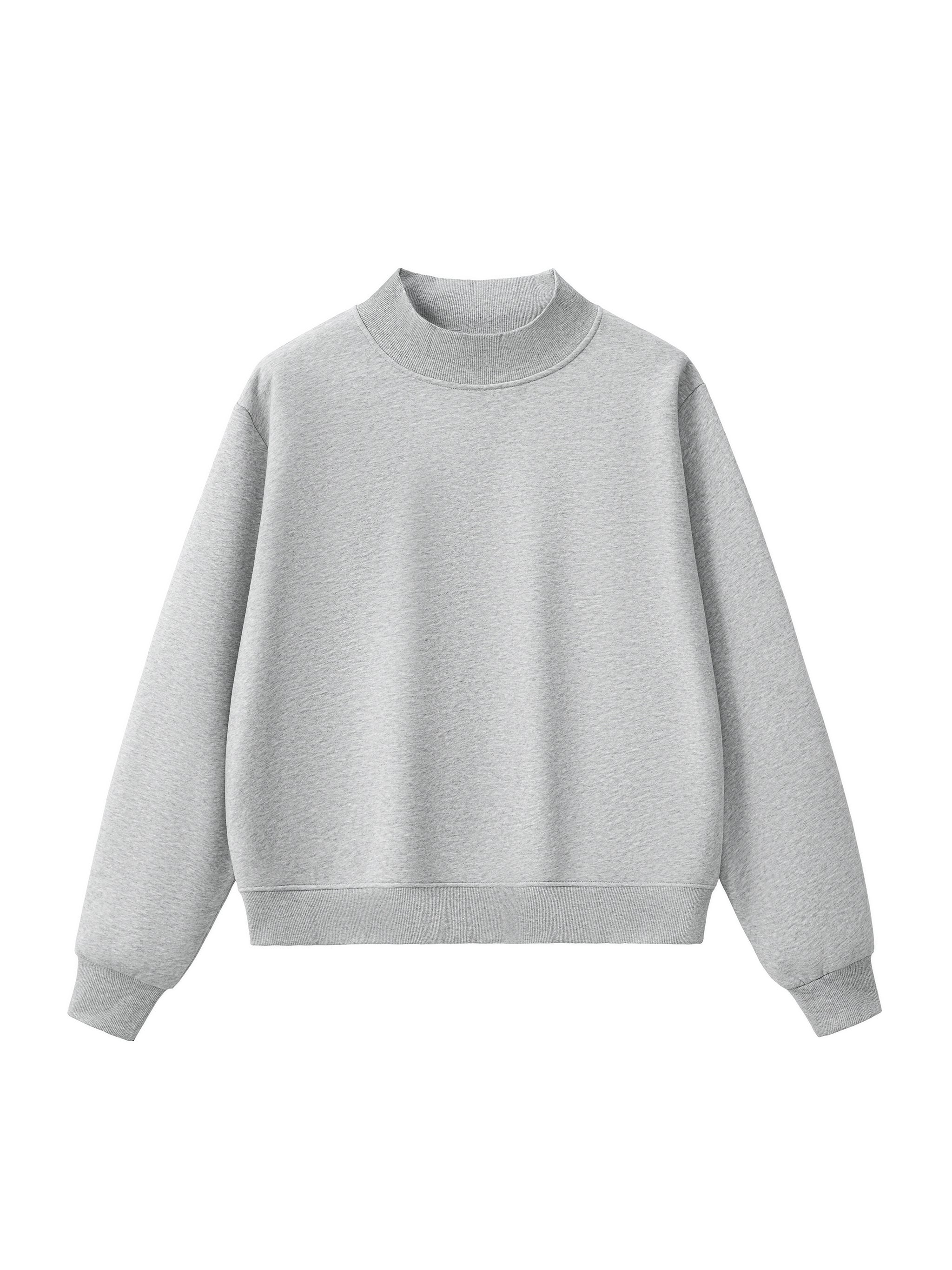 GS Golf Essential Fleece Mock-Neck Crew Sweatshirt