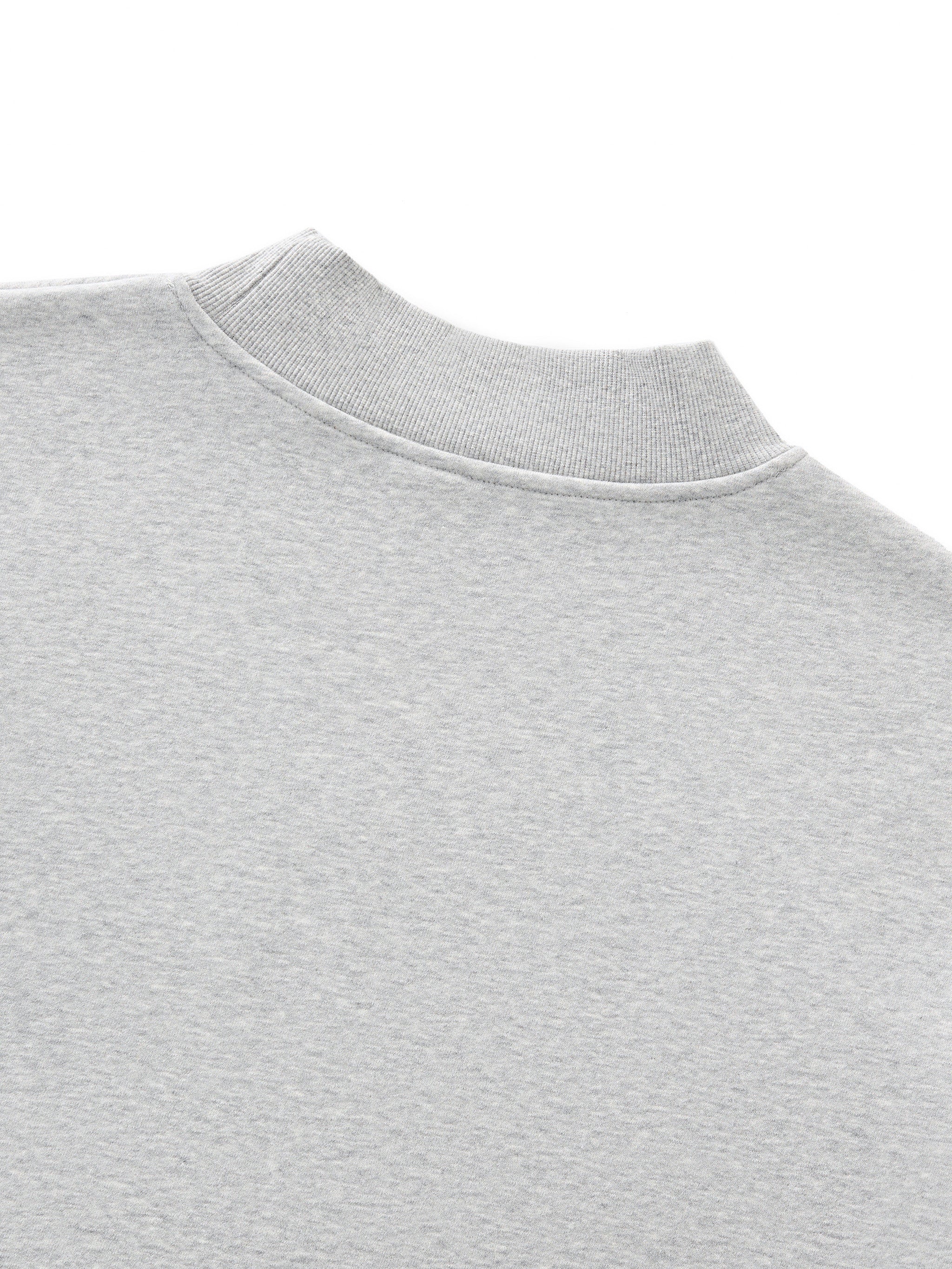 GS Golf Essential Fleece Mock-Neck Crew Sweatshirt