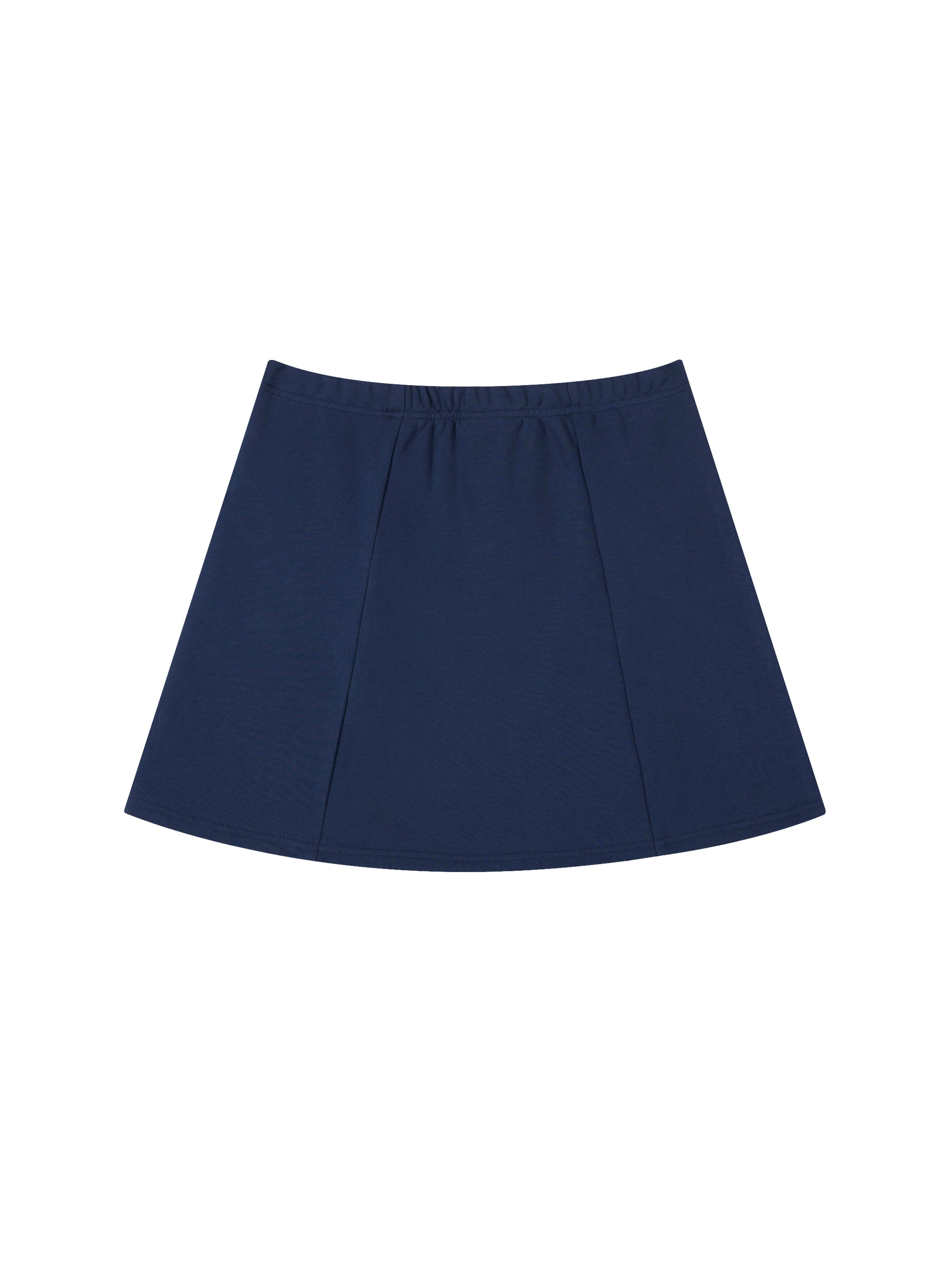 GS Volleyball Contrast Side Stripe Slit Skirt
