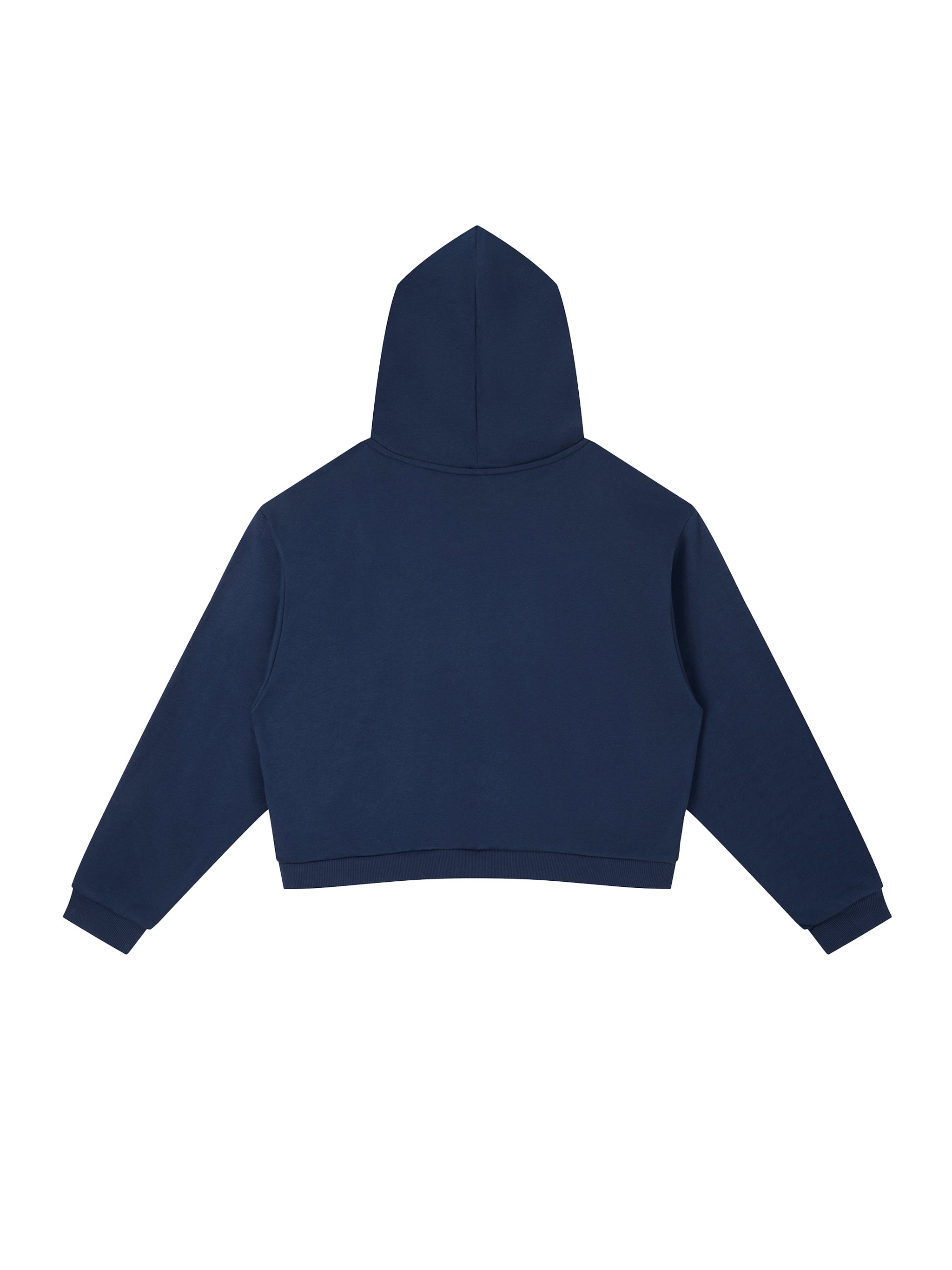 GS Volleyball Contrast Side Stripe Cropped Hoodie